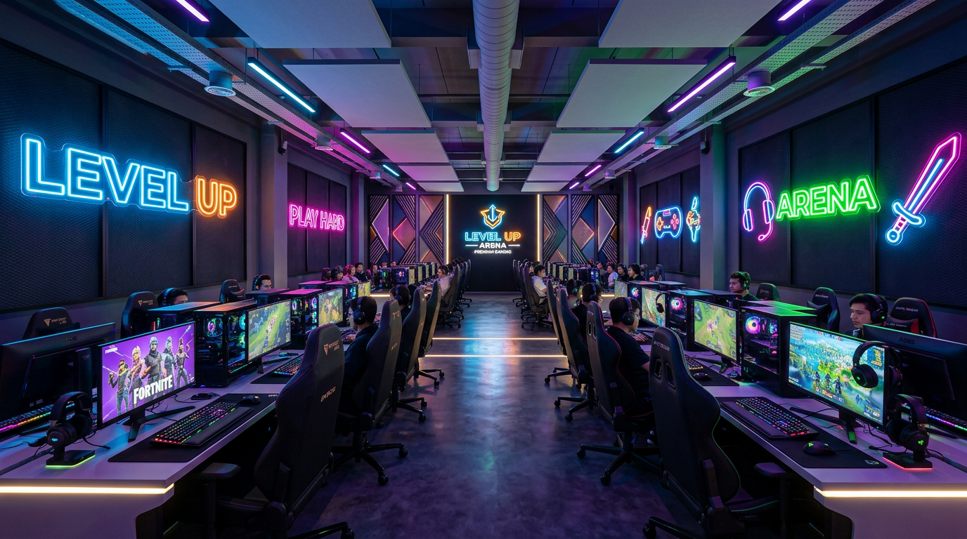 PixelZone geniş mekan görünümü